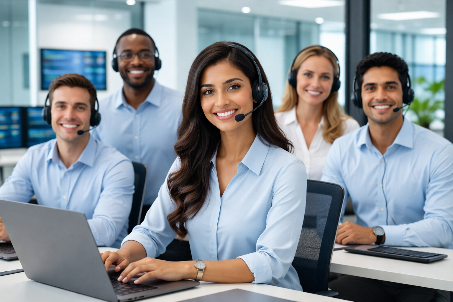 Customer support team